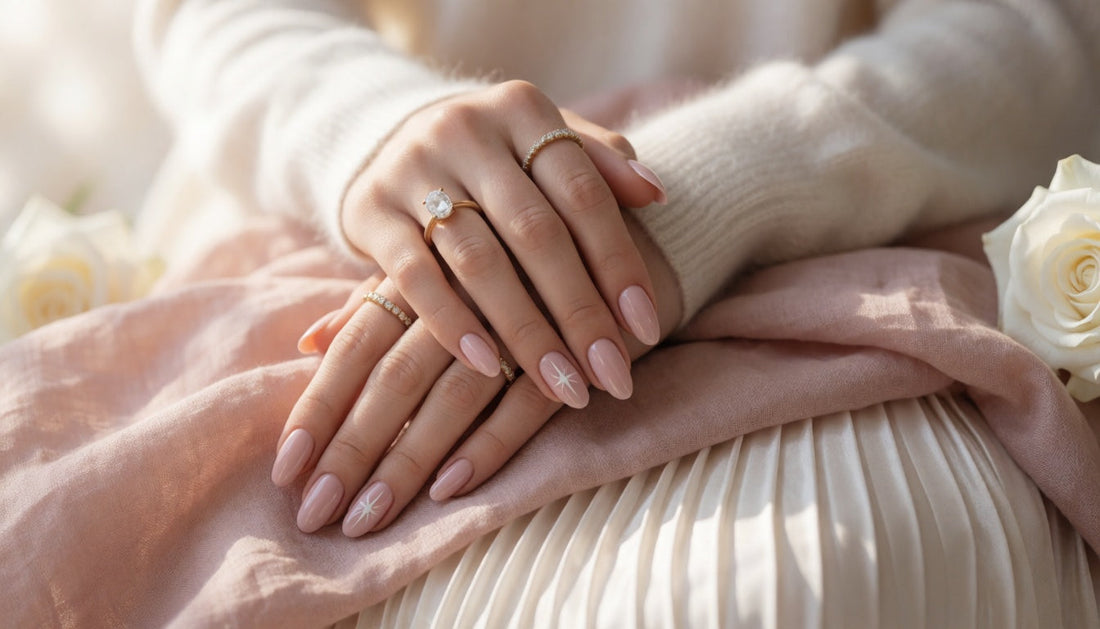 Glazed Rosewater French Nails: The Softest 2026 Chrome Trend