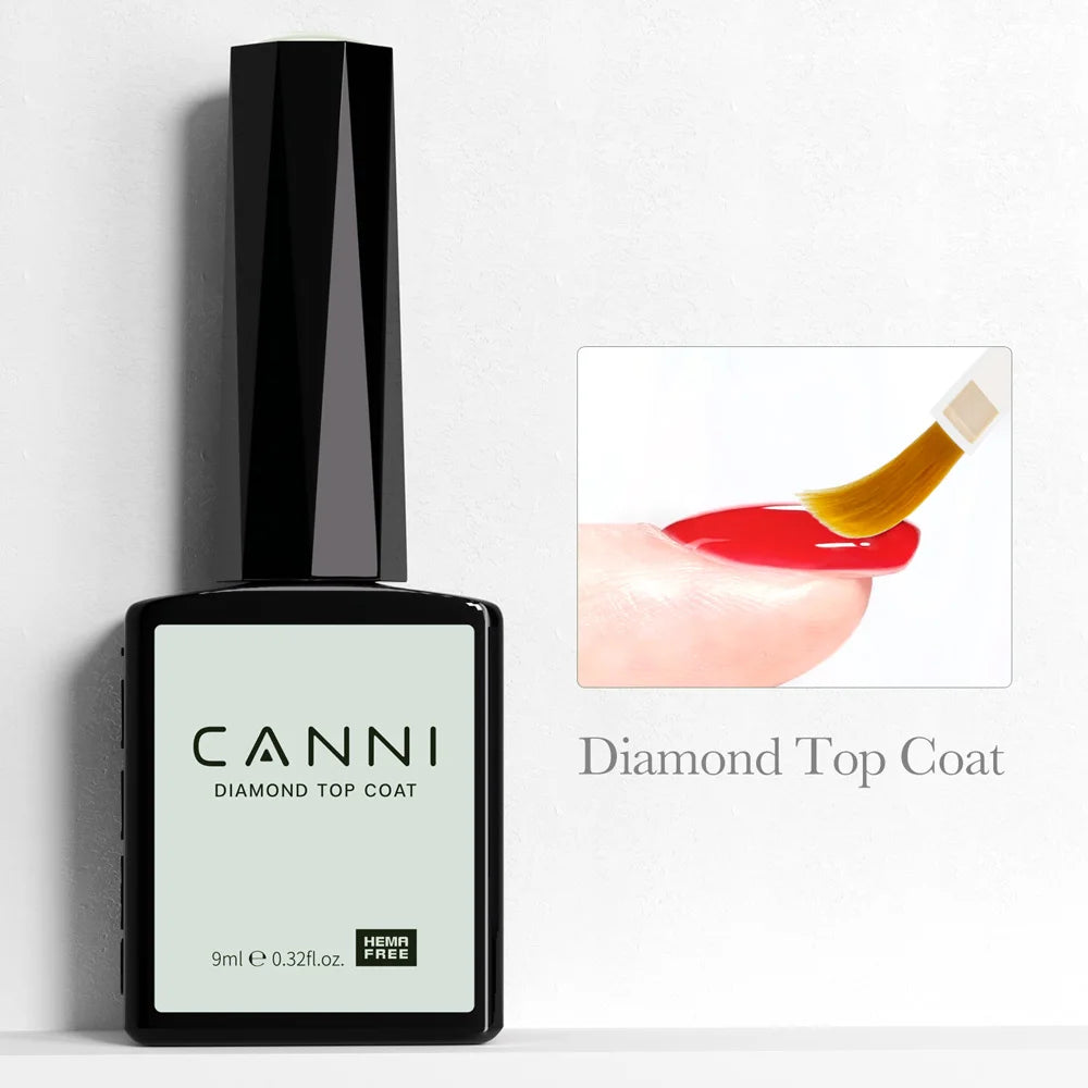 CANNI 9ml Gel Nail Polish 144Colors HEMA/TPO FREE Gorgeous Color Full Coverage Soak Off UV LED Semi Permanent Gel Varnish  Nails