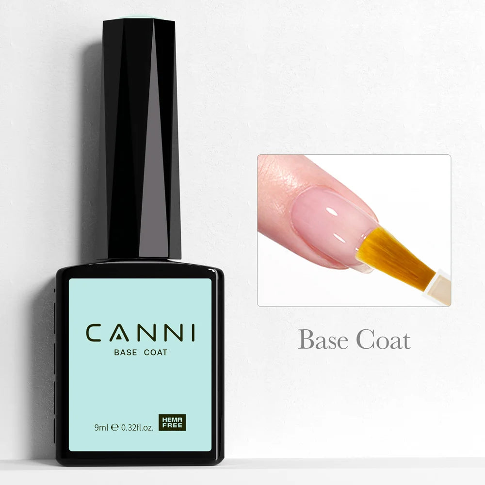 CANNI 9ml Gel Nail Polish 144Colors HEMA/TPO FREE Gorgeous Color Full Coverage Soak Off UV LED Semi Permanent Gel Varnish  Nails