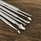 Lurayee Stainless Steel Cuticle Pusher & Gel Polish Scraper