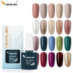 VENALISA Nail Gel Polish Range – No-Wipe Top, Matte Top & Base Coat, 100+ Colors