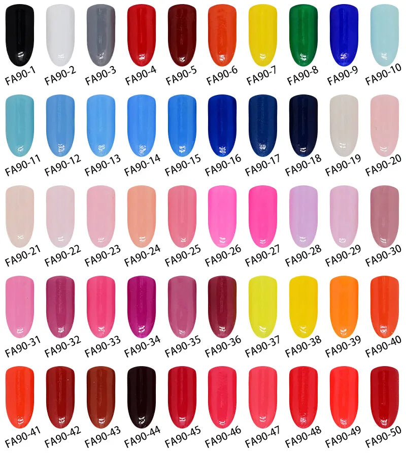 MingLee Acrylic & Dip Powder Collection – Multi-Color Nail Powder Jars, 10-60 Count