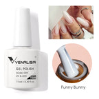 VENALISA Nail Gel Polish Range – No-Wipe Top, Matte Top & Base Coat, 100+ Colors