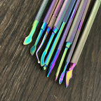 Lurayee Stainless Steel Cuticle Pusher & Gel Polish Scraper