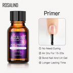 ROSALIND Nail Dehydrator & Primer – No-Cure Air-Dry Gel Polish System