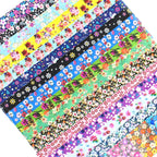 ERUIKA Multi-Style Nail Foil Stickers – Starry Sky, Flower & Leopard Transfer Decals