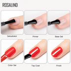 ROSALIND Nail Dehydrator & Primer – No-Cure Air-Dry Gel Polish System