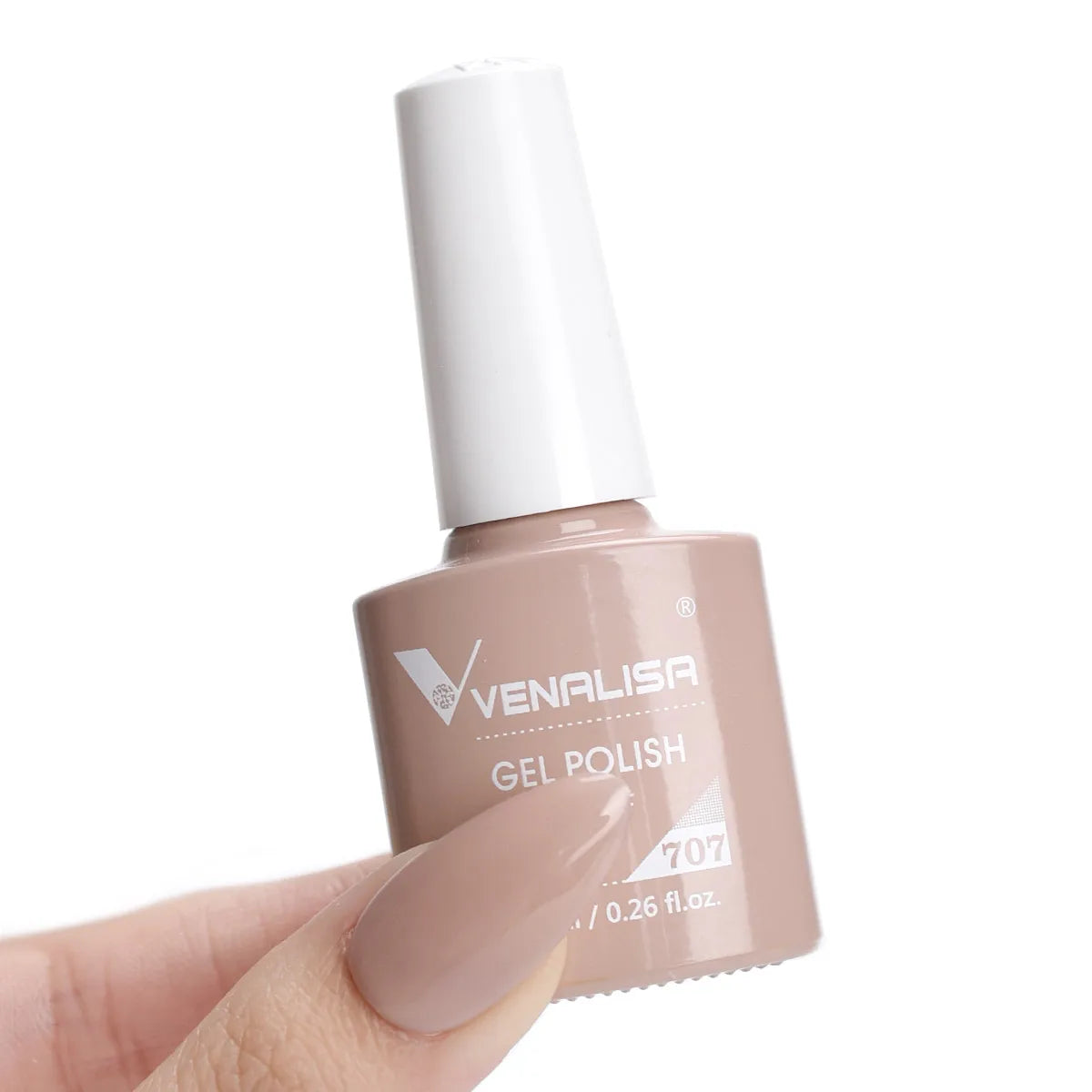 VENALISA Nail Gel Polish Range – No-Wipe Top, Matte Top & Base Coat, 100+ Colors