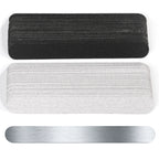 Straight Stick Replacement Nail Art Files – Metal Handle, 100/180/240 Grit