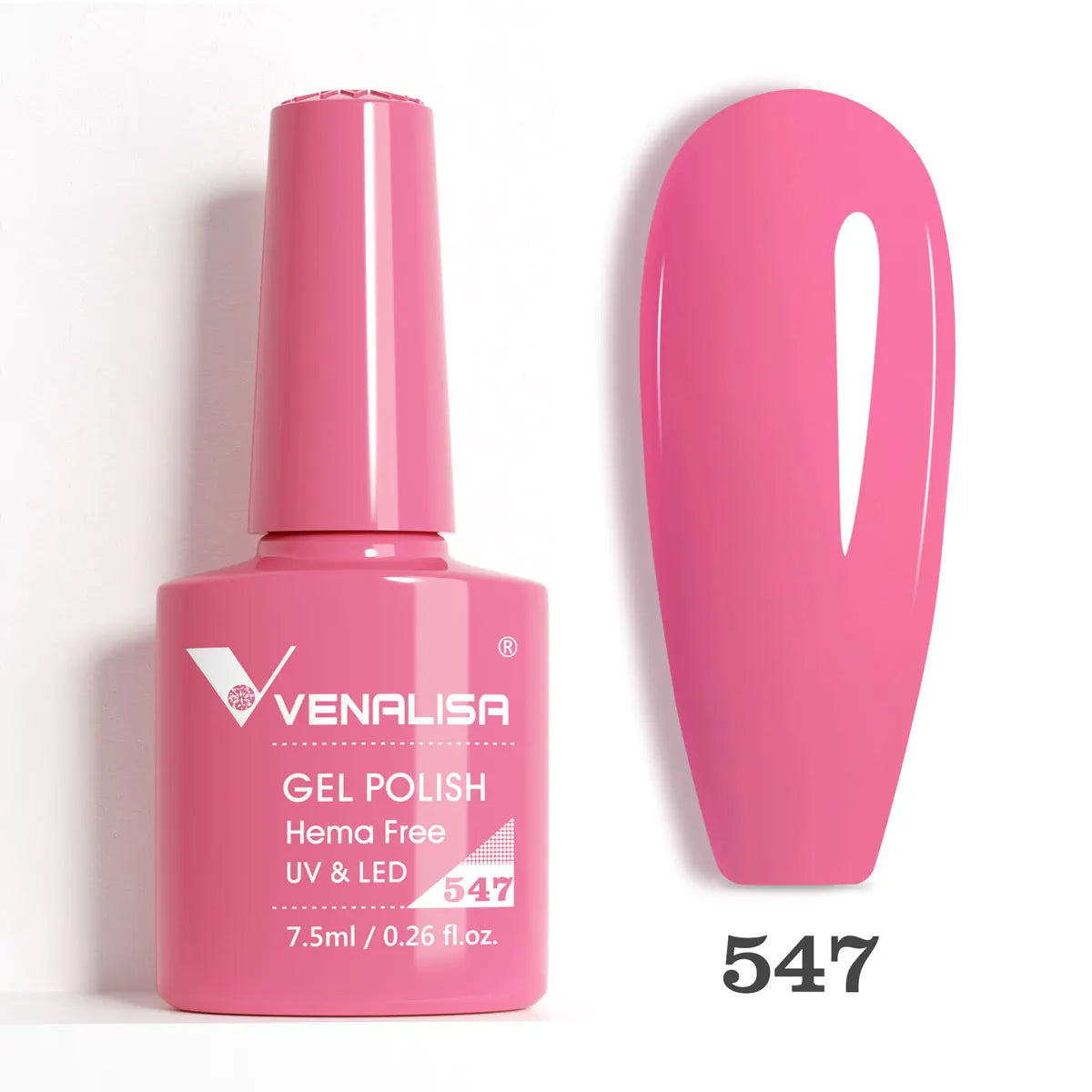 VENALISA 7.5ml Nail Gel Polish VIP5 HEMA Free Semi Permanent Soak off UV LED Nail Gel Varnish Full Coverage Nail Gel Lacquer