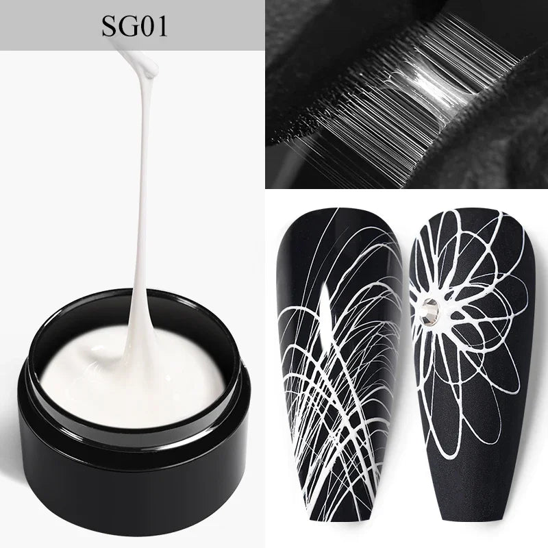 BORN PRETTY PVC Soft Solid Gel Polish 5g Transparent Clear Function Gel Mirror Power 3D Sculpting Creative Modeing Nail Art