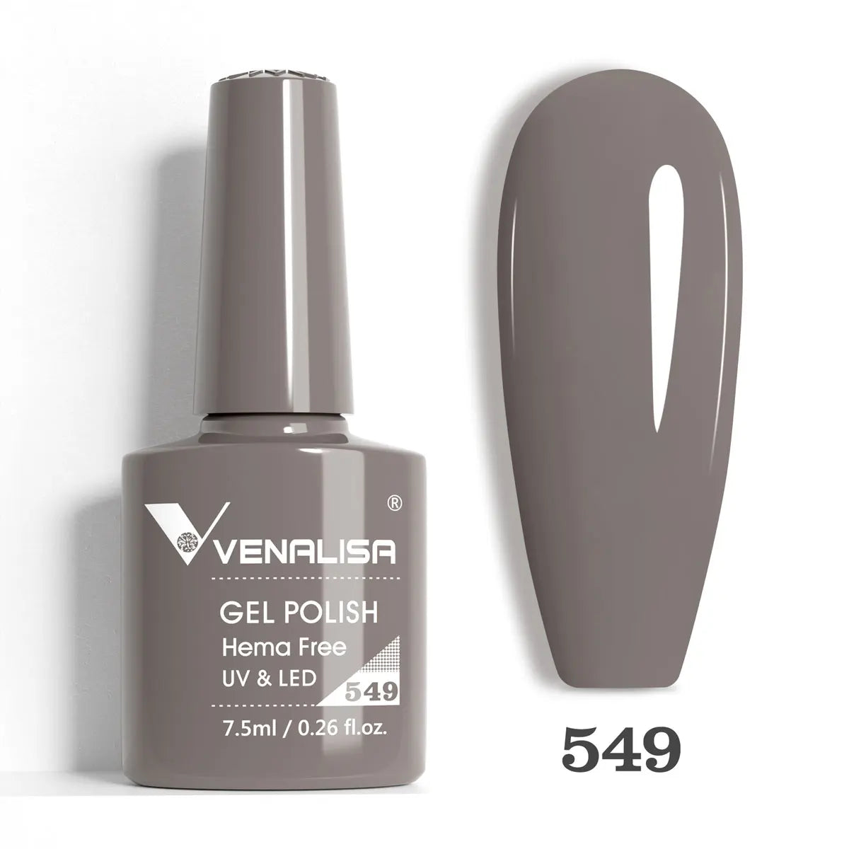 VENALISA 7.5ml Nail Gel Polish VIP5 HEMA Free Semi Permanent Soak off UV LED Nail Gel Varnish Full Coverage Nail Gel Lacquer