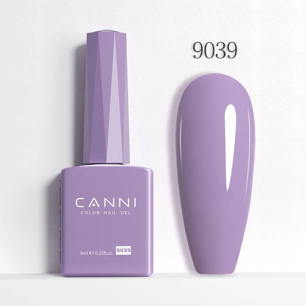 CANNI 9ml Gel Nail Polish 144Colors HEMA/TPO FREE Gorgeous Color Full Coverage Soak Off UV LED Semi Permanent Gel Varnish  Nails