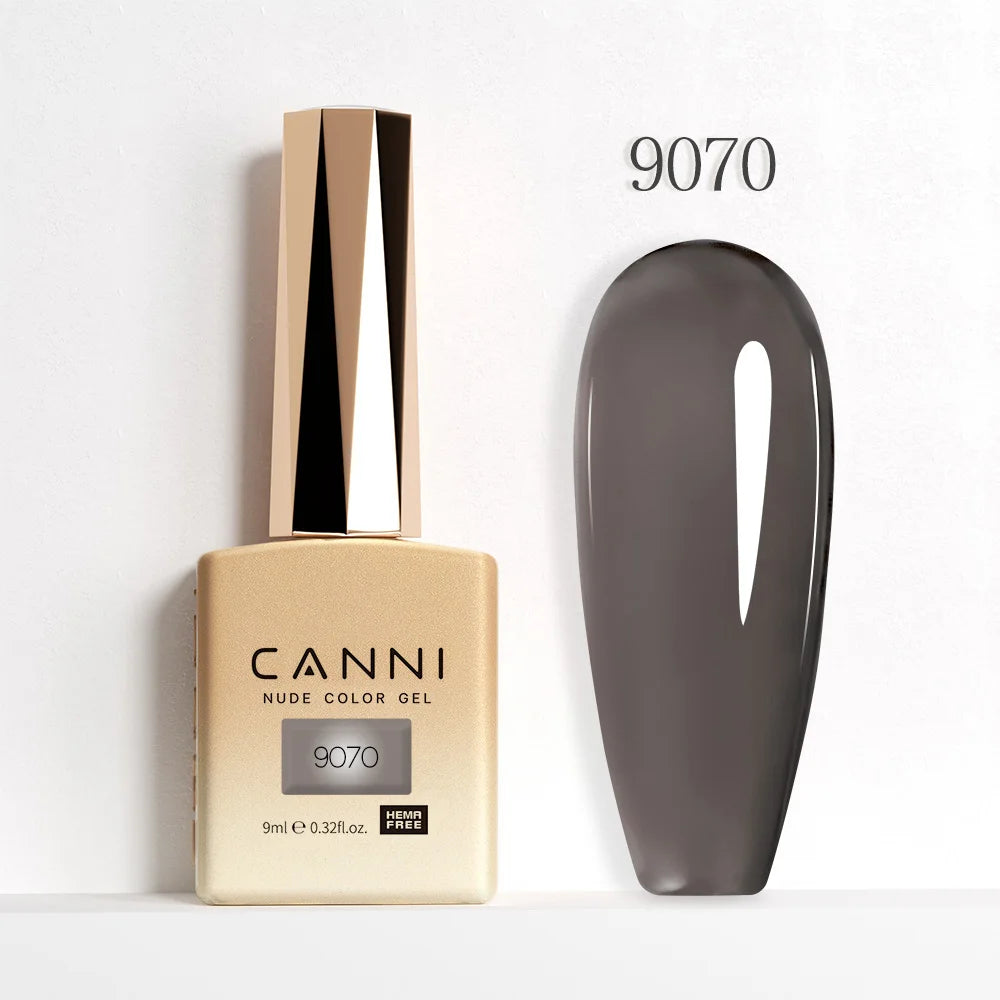 CANNI 9ml Gel Nail Polish 144Colors HEMA/TPO FREE Gorgeous Color Full Coverage Soak Off UV LED Semi Permanent Gel Varnish  Nails