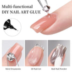 MAFANAILS Strong Adhesive Nail Glue – Press-On Tips & Rhinestone Glue