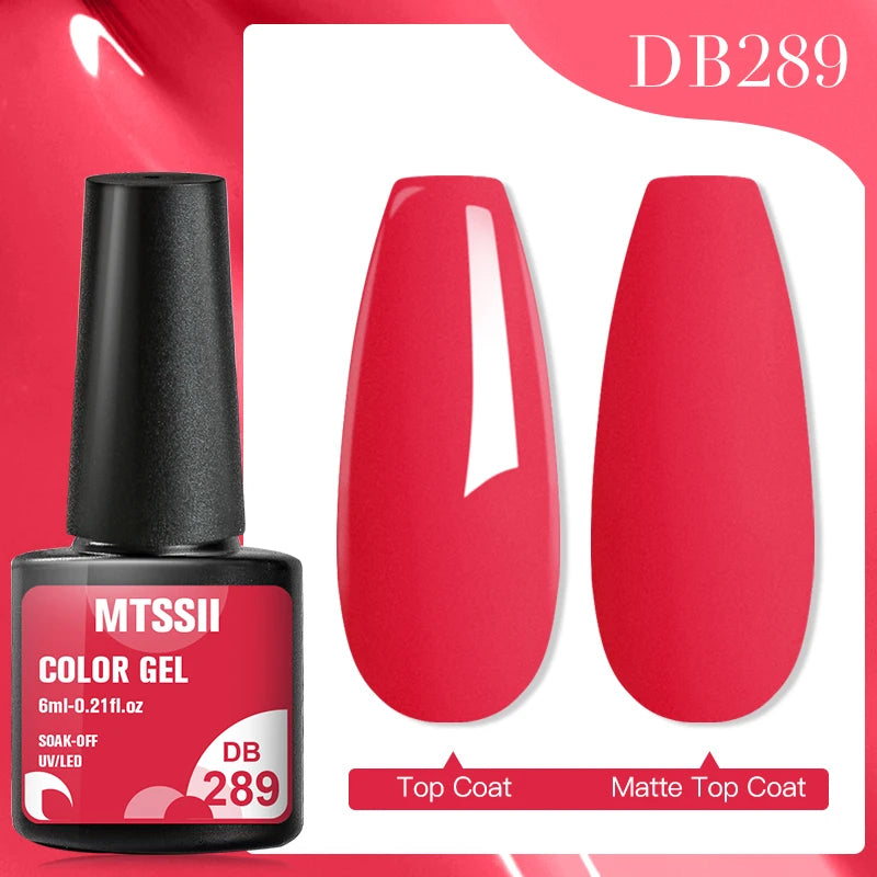 Mtssii Glitter Sequins Gel Nail Polish – Sparkling Soak-Off UV/LED Gel