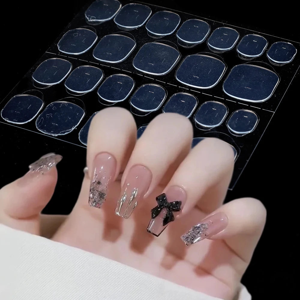 UV Jelly Nail Tape – Extra-Strong Double-Sided Adhesive for Acrylic Tips