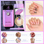 MOSKANY 45000RPM Rechargeable Portable Nail Drill Machine