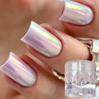 Iridescent Aurora Chrome Nail Powder – Mirror Pearlescent Unicorn Mermaid Pigment