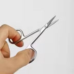 Multi-Function Cuticle Scissors – Stainless Steel Curved Tip Trimmer