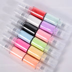 Nail Art Gradient Spray Powder – Instant Ombré Effect, 12 Styles