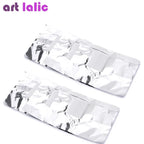 100Pcs Aluminum Foil Nail Wraps with Built-In Cotton Pad