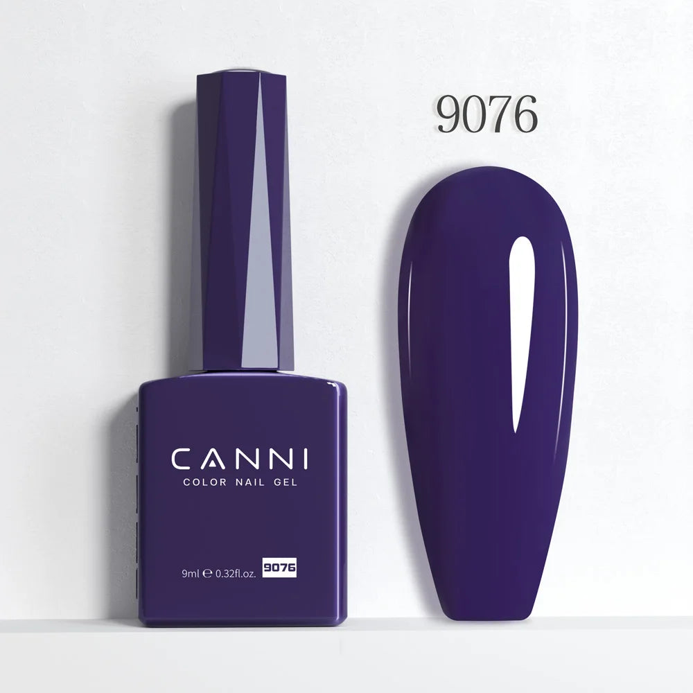 CANNI 9ml Gel Nail Polish 144Colors HEMA/TPO FREE Gorgeous Color Full Coverage Soak Off UV LED Semi Permanent Gel Varnish  Nails