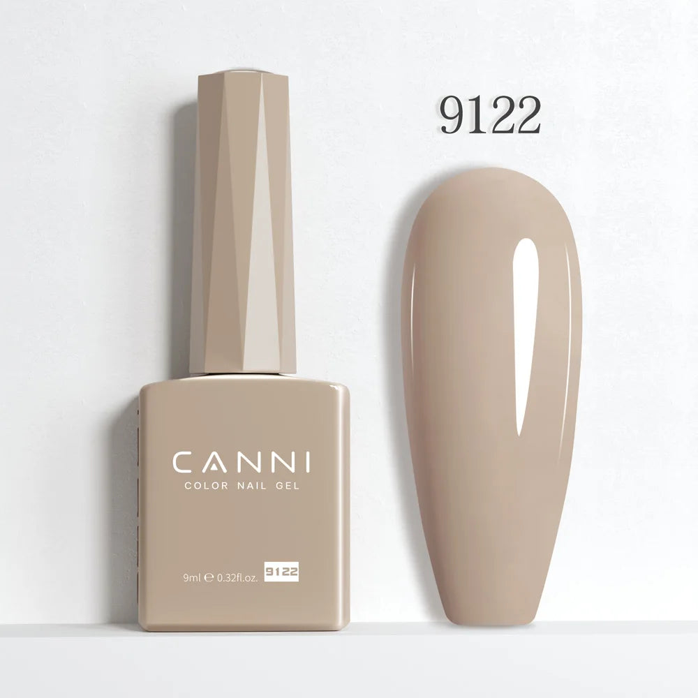 CANNI 9ml Gel Nail Polish 144Colors HEMA/TPO FREE Gorgeous Color Full Coverage Soak Off UV LED Semi Permanent Gel Varnish  Nails
