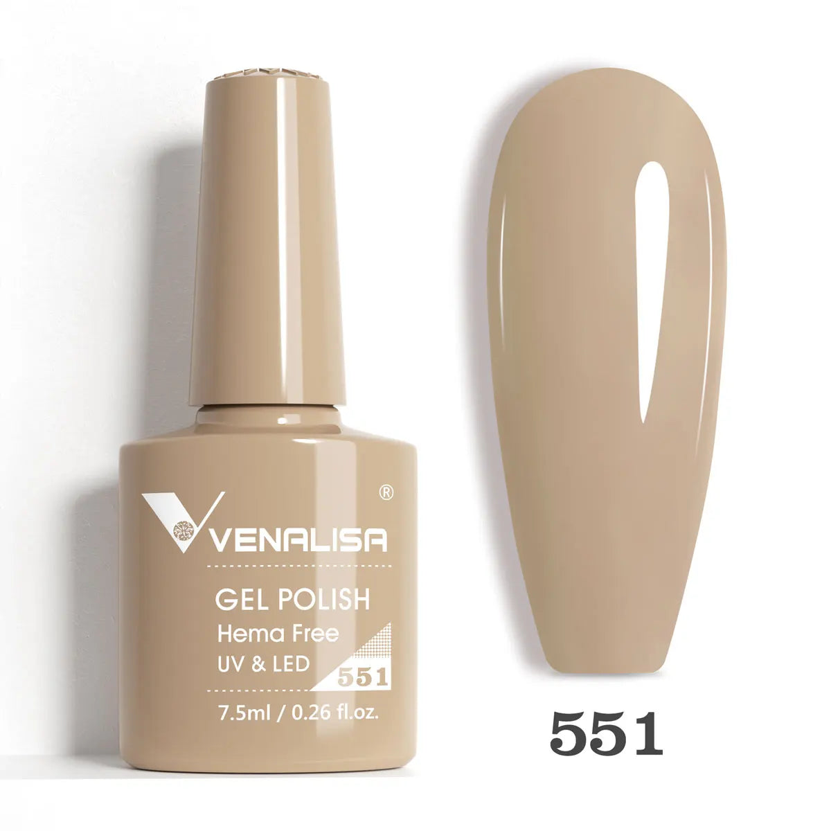 VENALISA 7.5ml Nail Gel Polish VIP5 HEMA Free Semi Permanent Soak off UV LED Nail Gel Varnish Full Coverage Nail Gel Lacquer