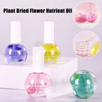 15ml Dried Flower Cuticle Oil – Real Flower Nail Nutrient Oil