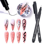 Ultra-Fine Nail Art Paintbrush Pen – Waterproof Quick-Dry Graffiti Marker