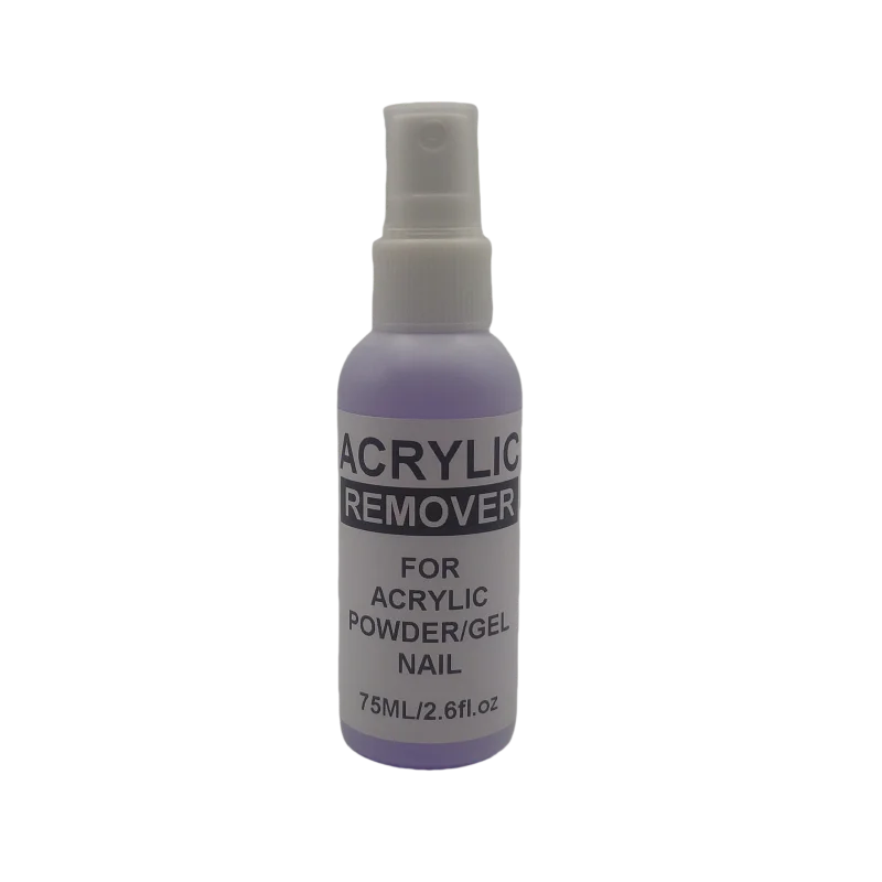 75ml Acrylic & Gel Polish Remover – Fast-Acting Soak-Off Liquid