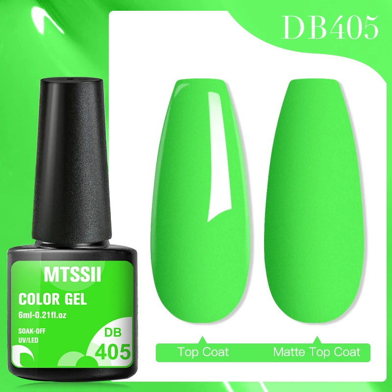 Mtssii Glitter Sequins Gel Nail Polish – Sparkling Soak-Off UV/LED Gel