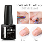 MEET ACROSS Cuticle Softener & Exfoliator – 7ml Cuticle Remover