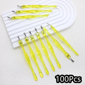 100Pcs Yellow