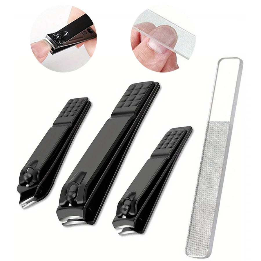 Sharp Edge Stainless Steel Nail Clippers – Fingernail & Toenail Cutter
