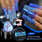 LILYCUTE Clear Non-Stick Hand Extension Gel – 3D Shaping Nail Extension Gel