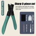 Stainless Steel Nail Clipper with Anti-Splash Cover – Sharp Trimmer, Concave Blade