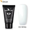 VENALISA Acrylic Hard Jelly Gel – Pink Poly Nail Extension Gel, 45g
