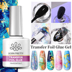 BORN PRETTY Gel Polish Line – Transfer Foil Glue, Top Coat & Base Gel