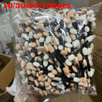 Disposable Double-Sided Mirror Chrome Powder Sponge Applicator Brushes