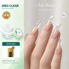 Nailpop 30g HEMA-Free Builder Gel – Milky Smooth Hard Gel Strengthener