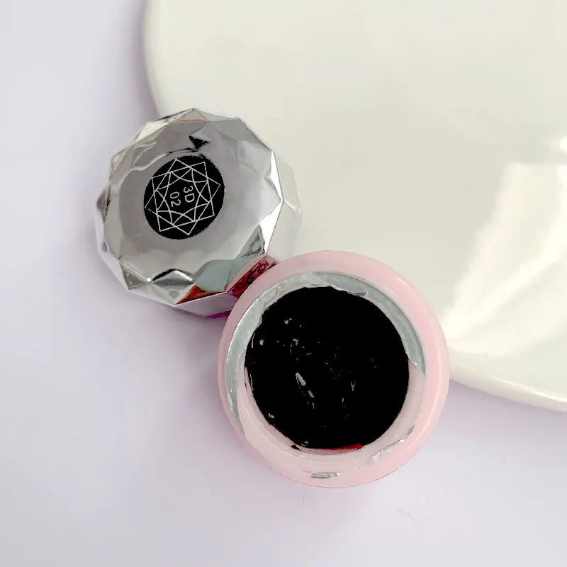 1Jar Sculpture Plasticine Gum Soak Off Gel Nail Modeling Gel Carving Nail Acrylic Glue Soild 3D Sculpture Creative DIY Gel