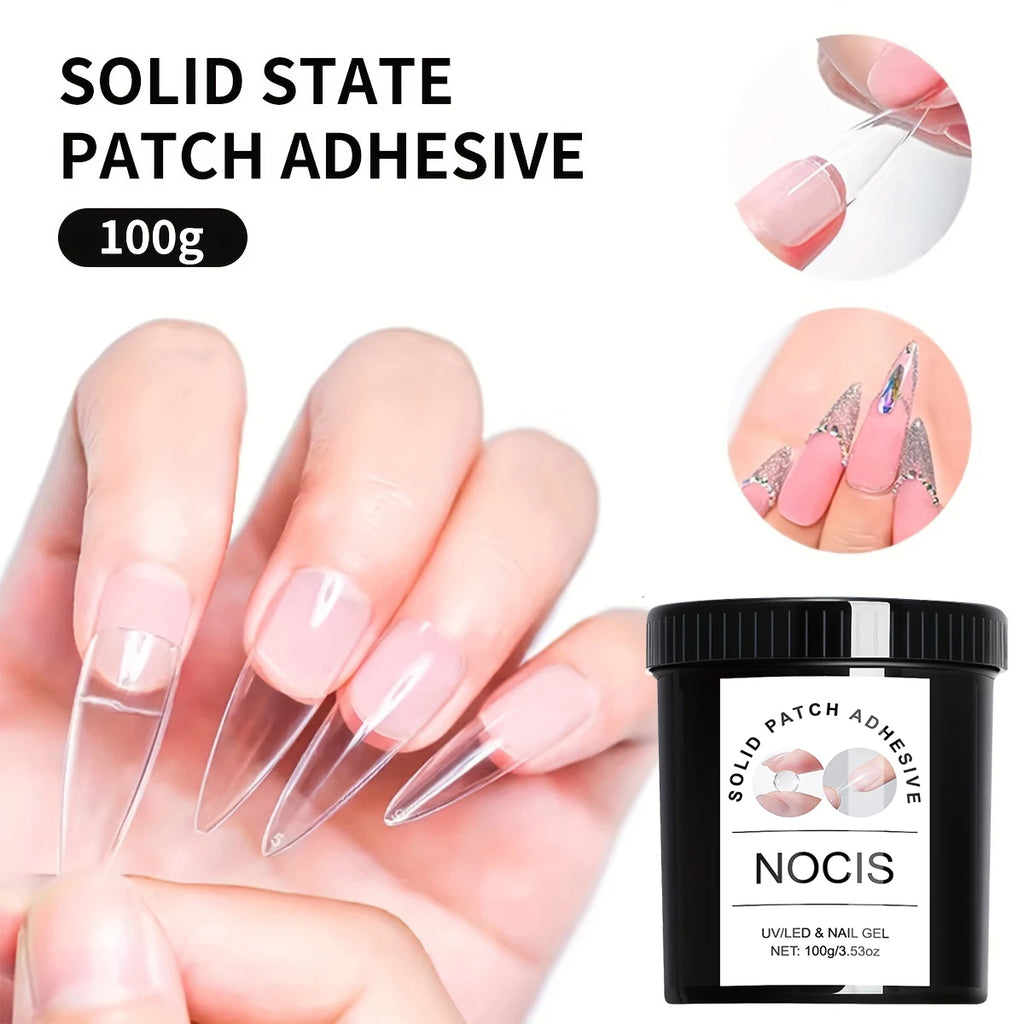 100g Solid Patch Adhesive Gel – Nail Strengthening & Extension Glue
