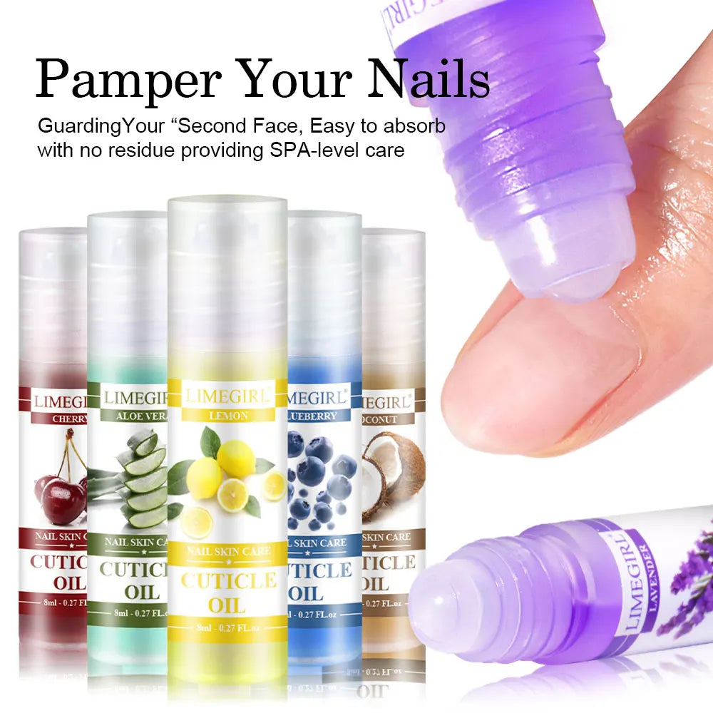 8ml Nail Nutrition Oil Pen – 6-Scent Cuticle Repair Treatment