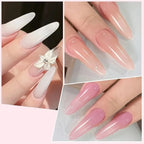 LILYCUTE Clear Non-Stick Hand Extension Gel – 3D Shaping Nail Extension Gel