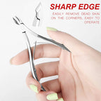 Nail Art Tool Set – Sand Files, Buffer Blocks, Cuticle Nipper & Scissors Kit