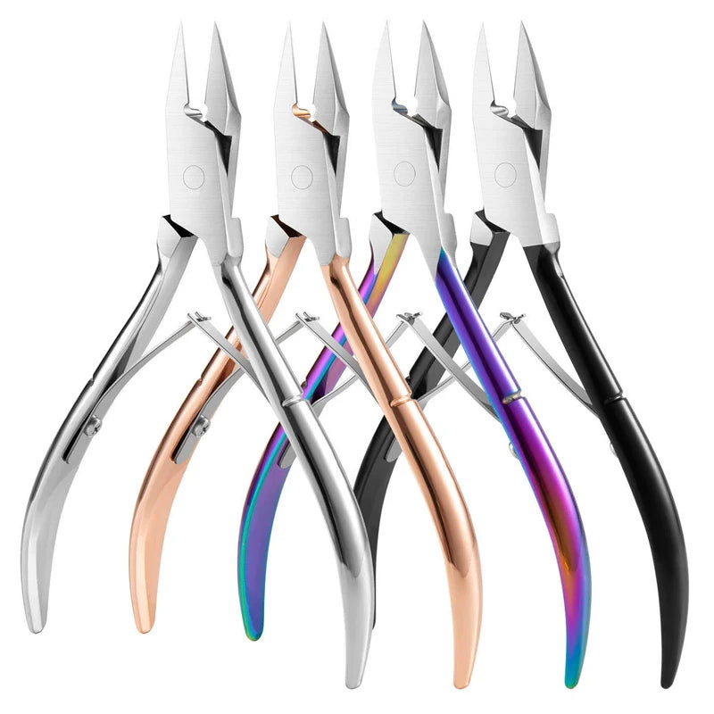 Toenail & Cuticle Edge Nipper – Ingrown Nail Clipper Dead Skin Remover