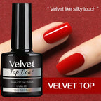 NAILCO Transparent Velvet Top Coat – Matte & Blooming Gel Range, No-Wipe