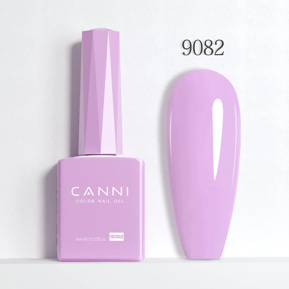 CANNI 9ml Gel Nail Polish 144Colors HEMA/TPO FREE Gorgeous Color Full Coverage Soak Off UV LED Semi Permanent Gel Varnish  Nails